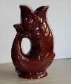 Gurgle jug by Dartmouth Pottery