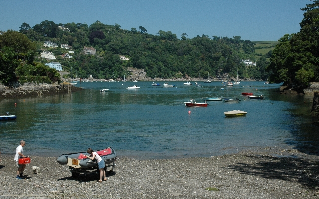 Dartmouth: Warfleet Creek slipway